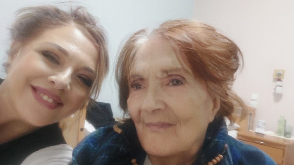 Η Ελένη Ράντου και η μητέρα της