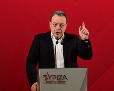 Ο πρόεδρος του ΣΥΡΙΖΑ Σωκράτης Φάμελλος