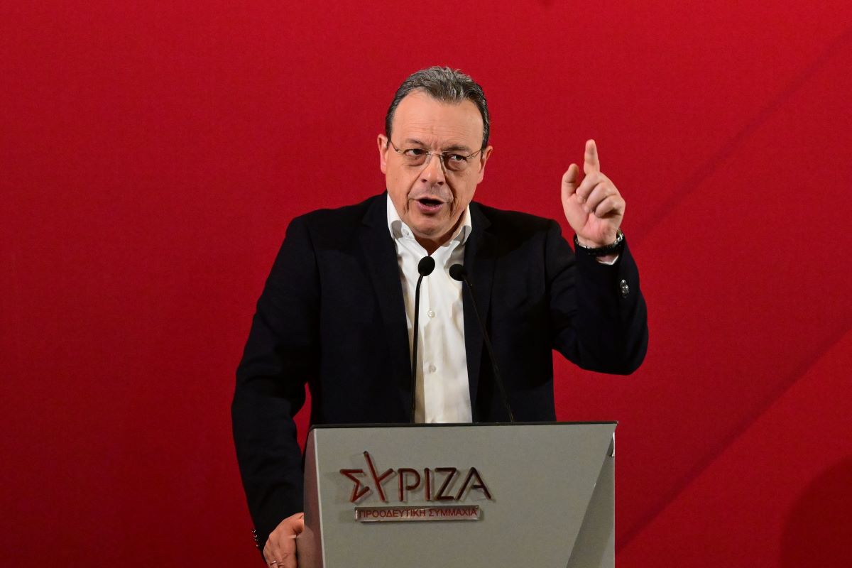 Ο πρόεδρος του ΣΥΡΙΖΑ Σωκράτης Φάμελλος
