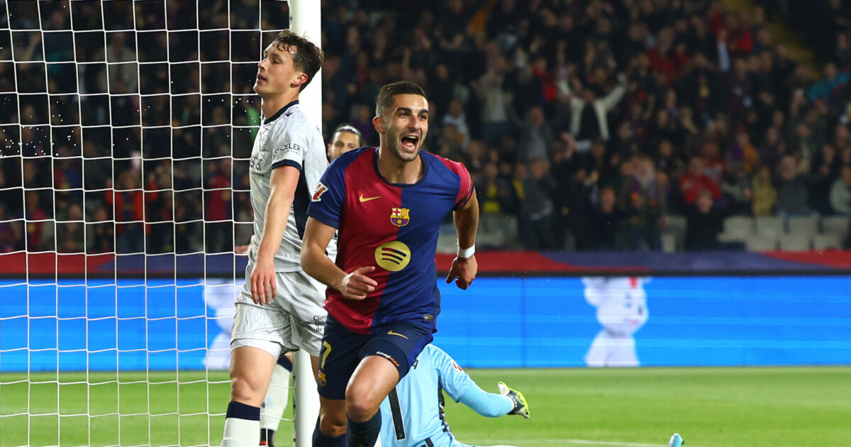 Barcelona – Osasuna 3-0: With “Triara” again the Catalans again in “La Liga”