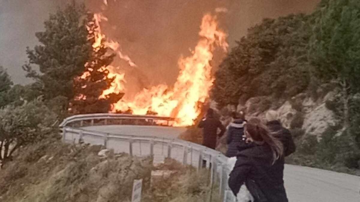 Φωτιά στη Λευκάδα
