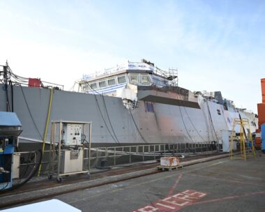 H φρεγάτα Κίμων στα ναυπηγεία της Naval Group