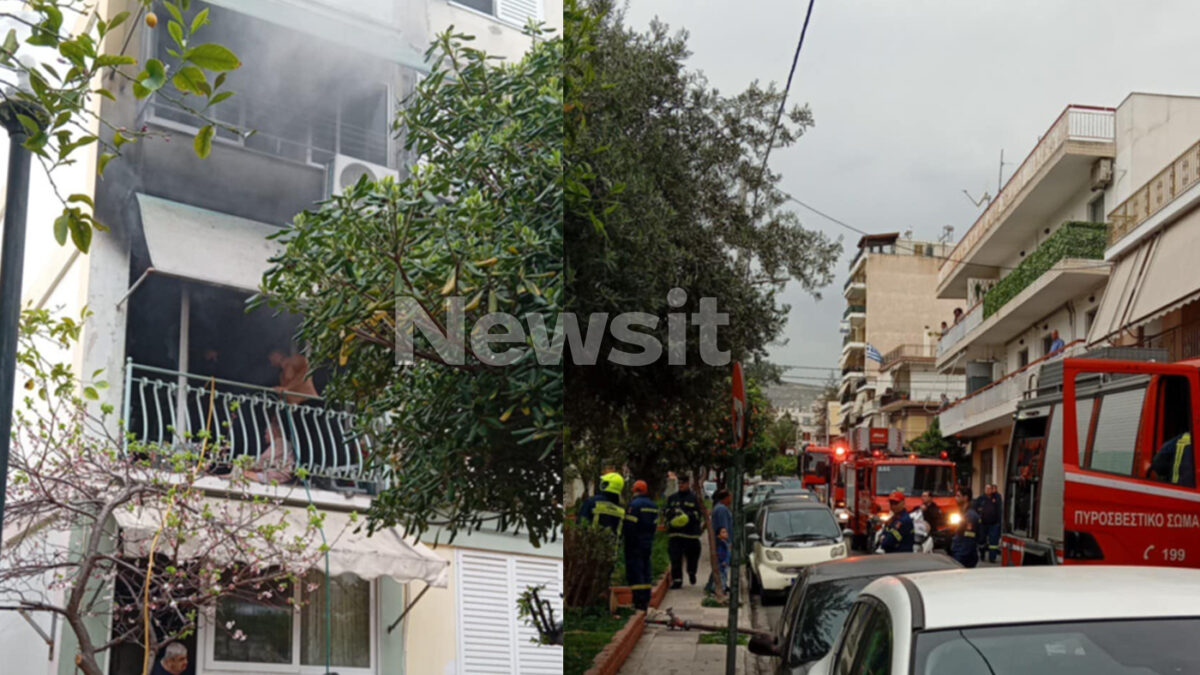 Φωτιά σε διαμέρισμα στην Αγία Βαρβάρα