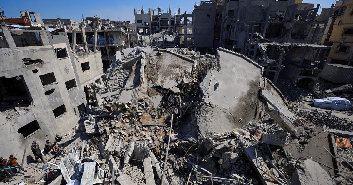 Israel’s army intercepted two rockets launched by the Gaza Strip