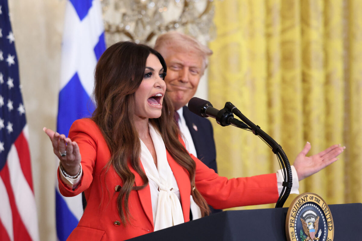 Η Κίμπερλι Γκίλφοϊλ και ο Ντόναλντ Τραμπ