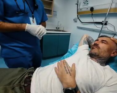 Ο Γιώργος Μαυρίδης στο νοσοκομείο
