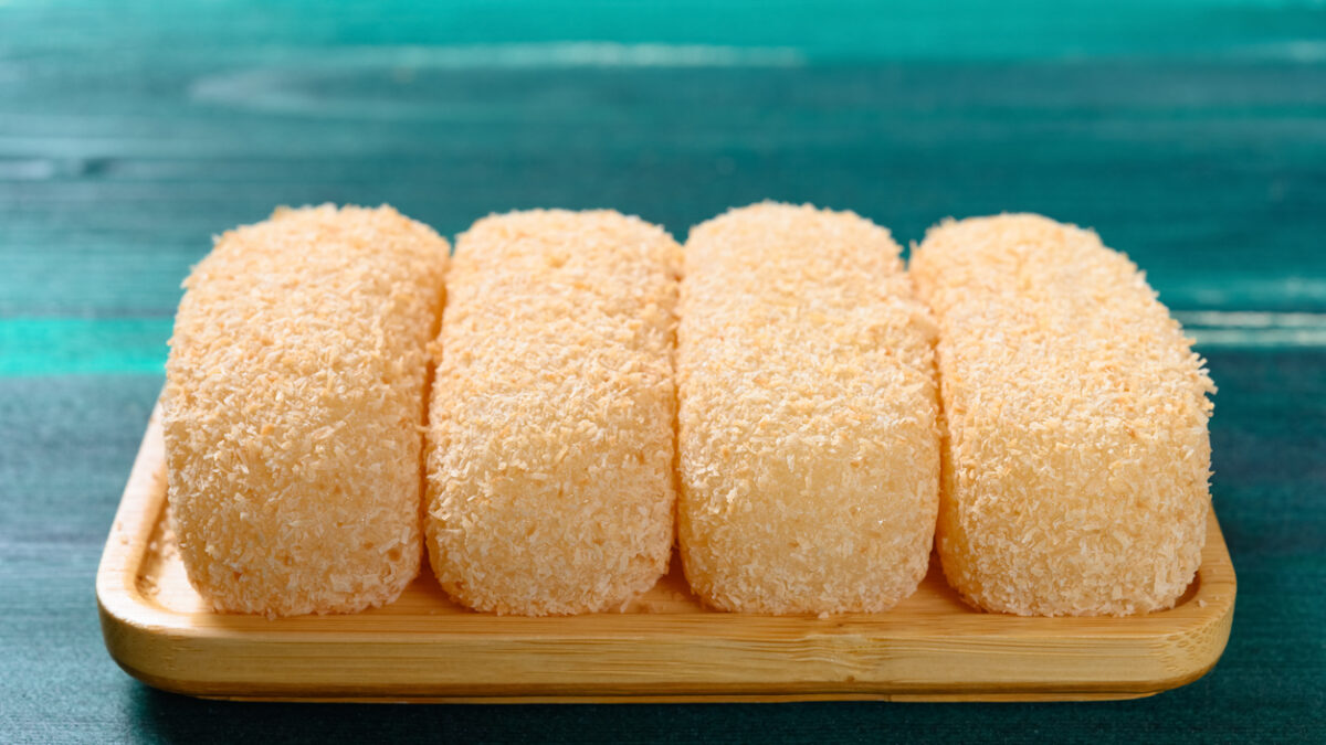Mochi bars με καρύδα