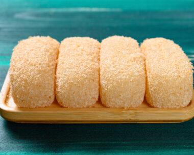 Mochi bars με καρύδα