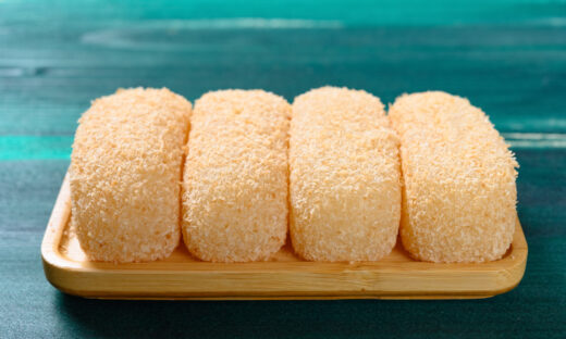Mochi bars με καρύδα