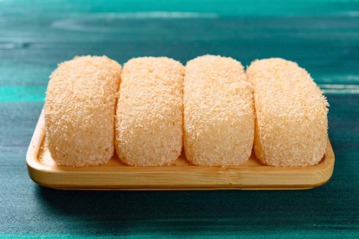 Mochi bars με καρύδα