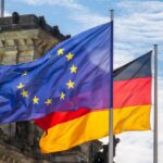 Flag of Germany and the European Union