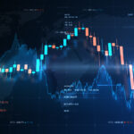 Broker report economics texture for globe business concept