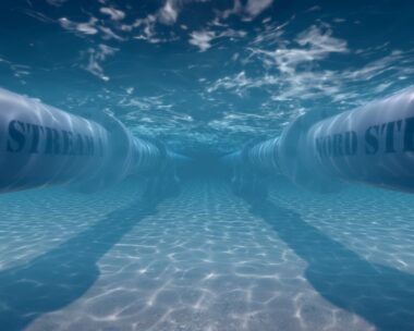 Nord stream 1 and 2 pipeline