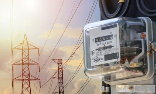 Electric power box meter