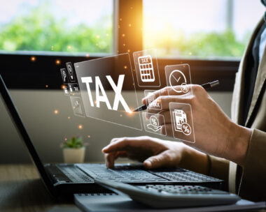 Tax deduction planning concept