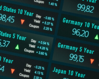 Interest rates, bond market, yield and prices