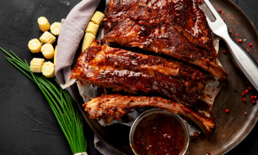 Χοιρινά BBQ ribs