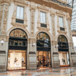 Prada storefront in Galleria Vittorio Emanuele II in Milan