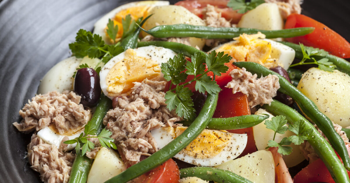 Συνταγή για σαλάτα nicoise