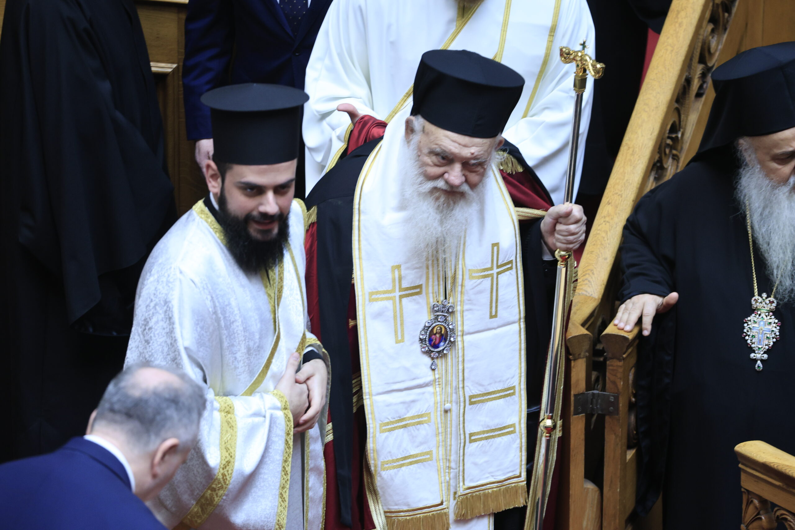 Ο Αρχιεπίσκοπος Ιερώνυμος