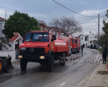 Πυροσβεστικά στο Καλαμίτσι