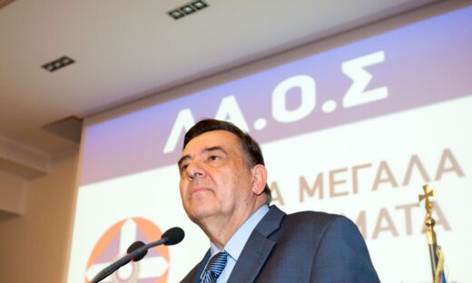 Ο πρώην πρόεδρος του ΛΑΟΣ Γιώργος Καρατζαφέρης