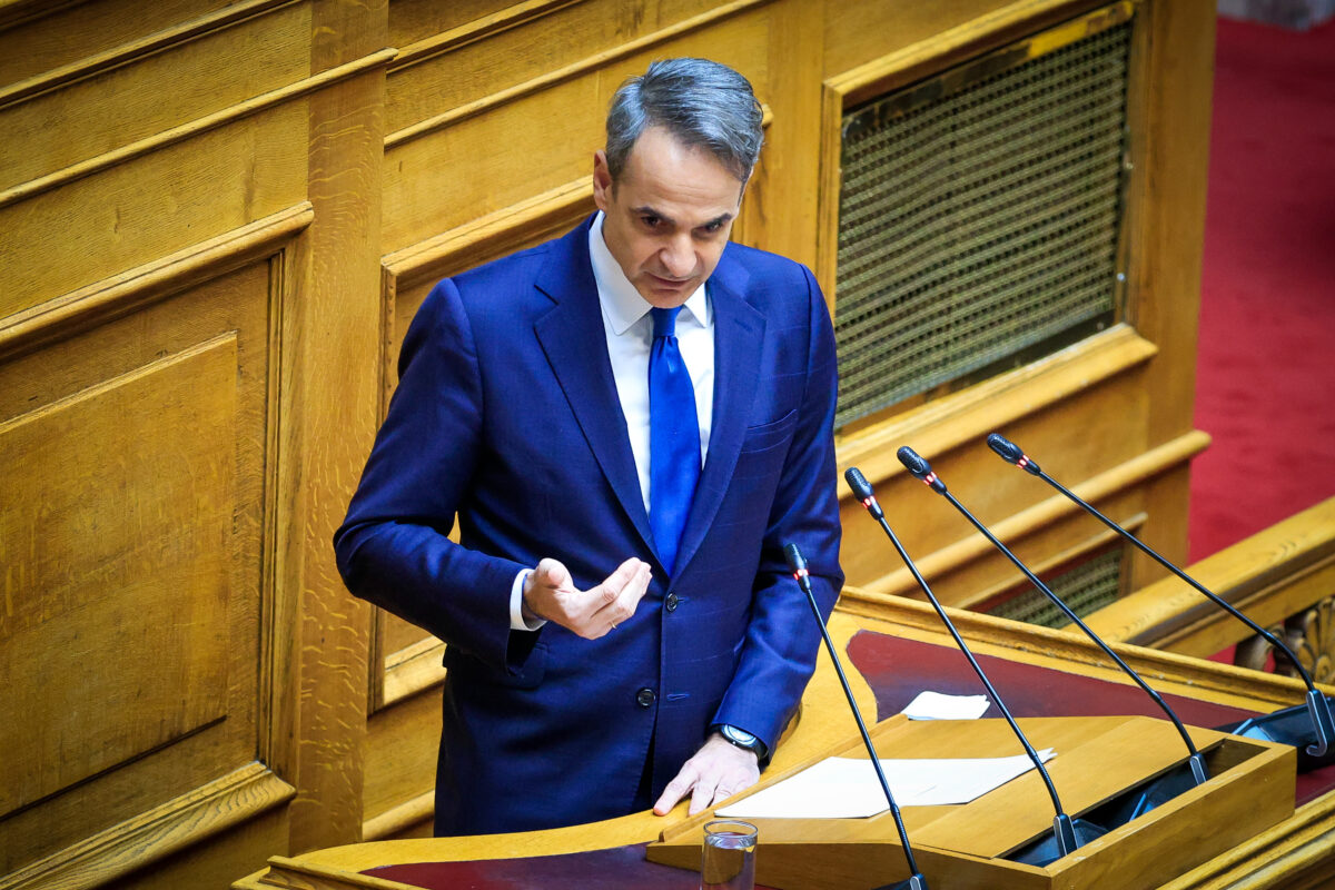 Ο πρωθυπουργός Κυριάκος Μητσοτάκης