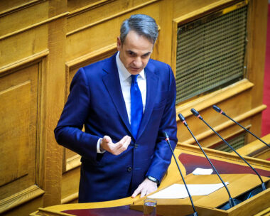 Ο πρωθυπουργός Κυριάκος Μητσοτάκης