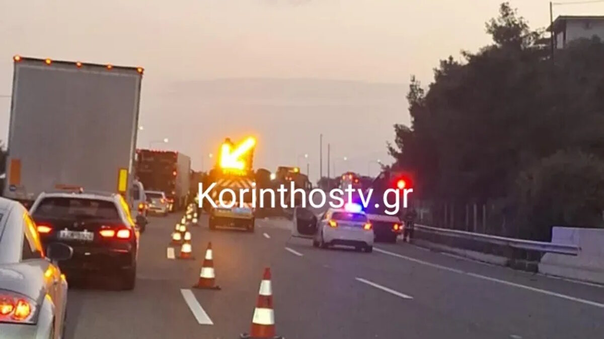 Νταλίκα ντελαπάρισε στην Εθνική οδό