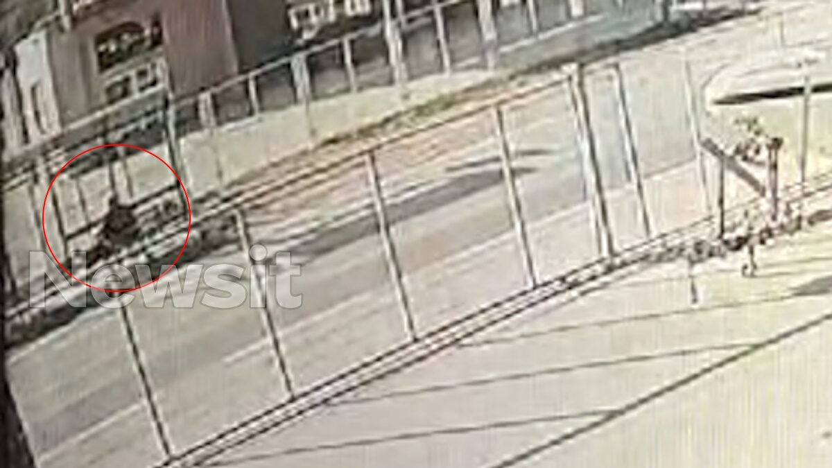 Ο δράστης πριν από την επίθεση στον 57χρονο