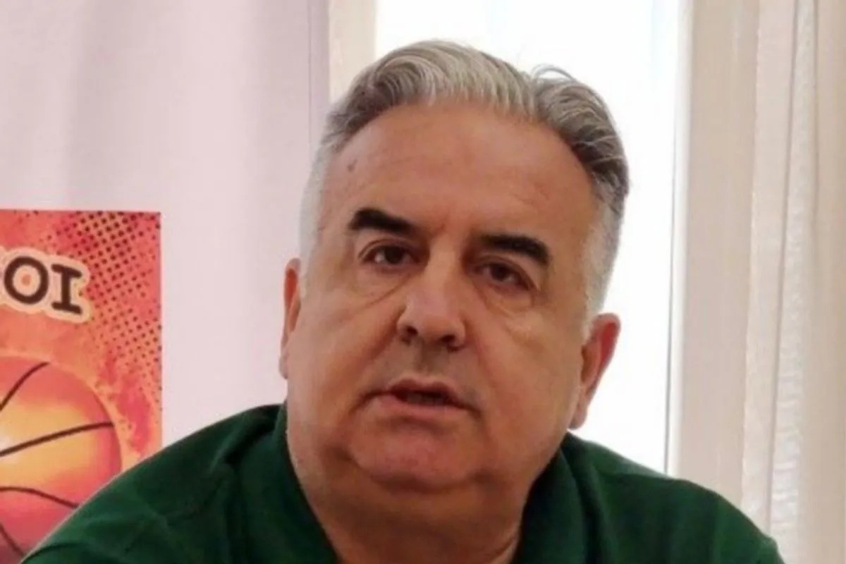 Ο πρόεδρος της ομάδας μπάσκετ των Τρικάλων, Κώστας Σκρέτας
