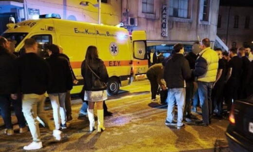 Το σημείο της συμπλοκής στην Κοζάνη