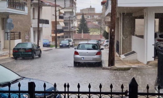 Χαλάζι στην Κοζάνη
