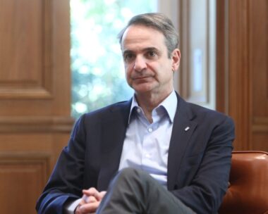 Ο πρωθυπουργός Κυριάκος Μητσοτάκης