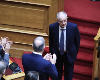 Ορκωμοσία του νέου Προέδρου της Δημοκρατίας Κωνσταντίνου Τασούλα, στην Ολομέλεια της Βουλής