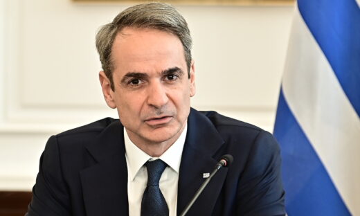 Ο Κυριάκος Μητσοτάκης στη συνεδρίαση του Υπουργικού Συμβουλίου