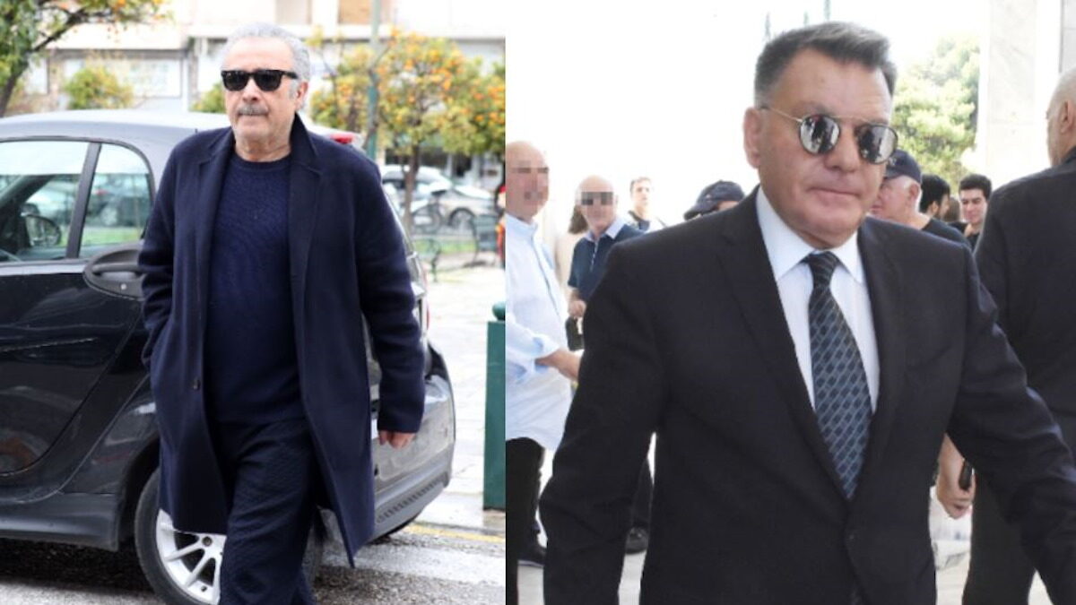 Ο Λάκης Λαζόπουλος και ο Αλέξης Κούγιας