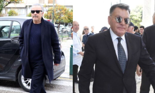 Ο Λάκης Λαζόπουλος και ο Αλέξης Κούγιας