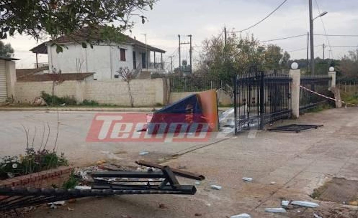 Το φορτηγό που χρησιμοποίησαν οι δράστες στου Λάππα