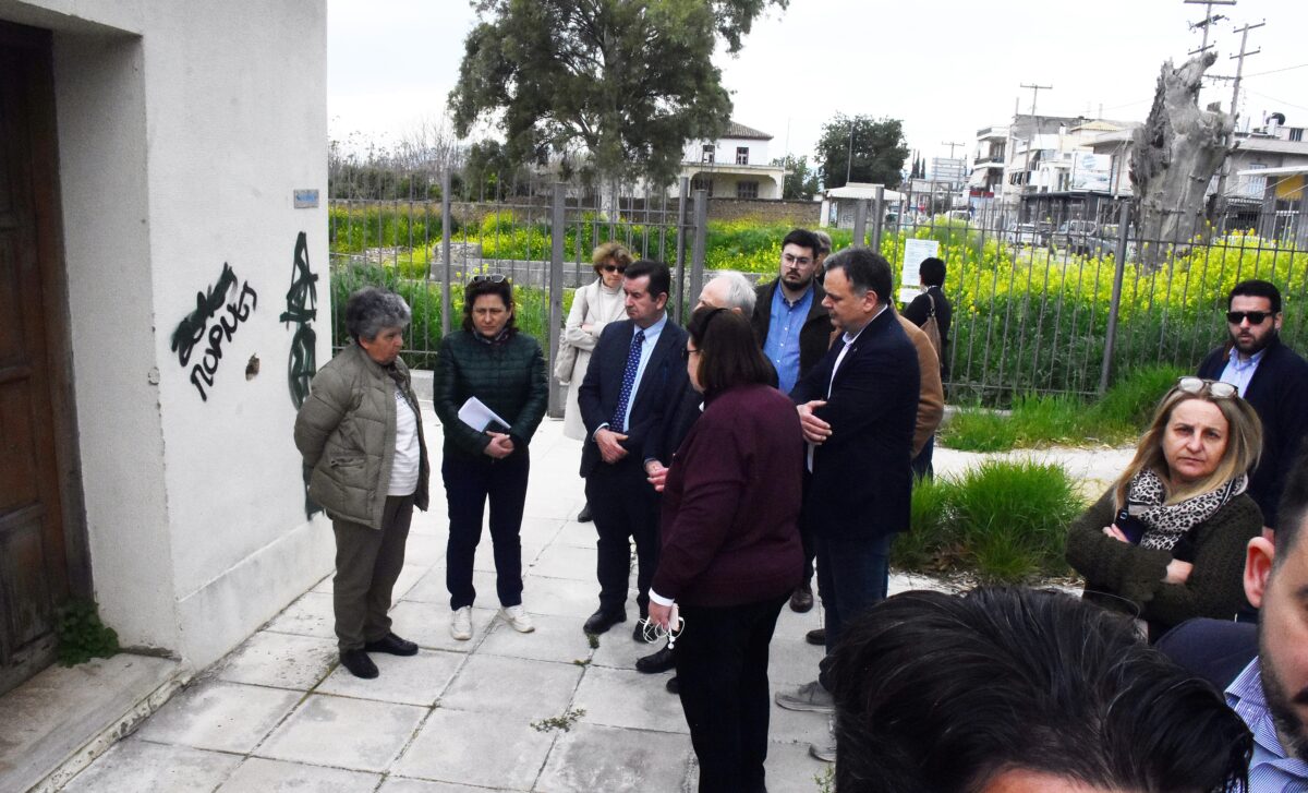 Η υπουργός Πολιτισμού Λίνα Μενδώνη και η Έφορος Αρχαιοτήτων Αργολίδας Άλκηστις Παπαδημητρίου