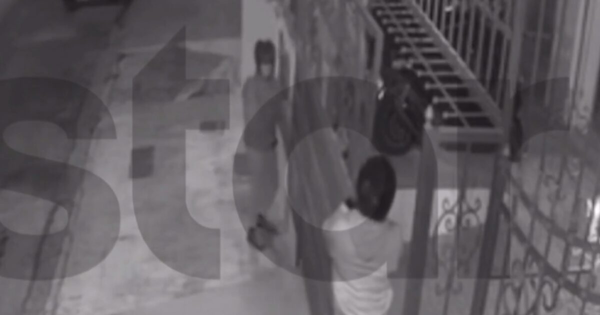 Agia Barbara: They lifted 450kg and stole machine – video documentary