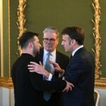 Μακρόν Ζελένσκι και Στάρμερ