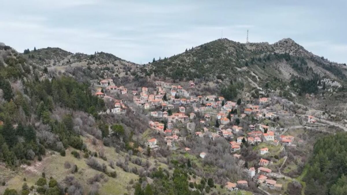 το χωριό Μαγούλιανα Αρκαδίας