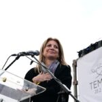 Η Μαρία Καρυστιανού σε εκδήλωση για τα Τέμπη