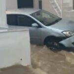 Πλημμύρες στη Μύκονο