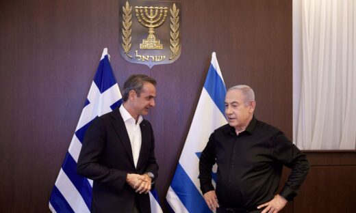 Ο Κυριάκος Μητσοτάκης με τον Μπενιαμίν Νετανιάχου σε παλαιότερη επίσκεψή του στο Ισραήλ