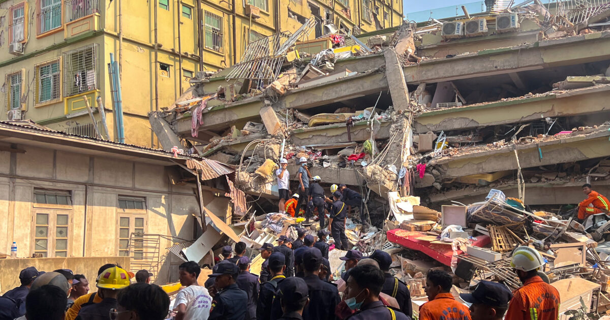 Earthquake in Myanmar: ‘Looking for Blind’ for survivors in ruins – the number of missing