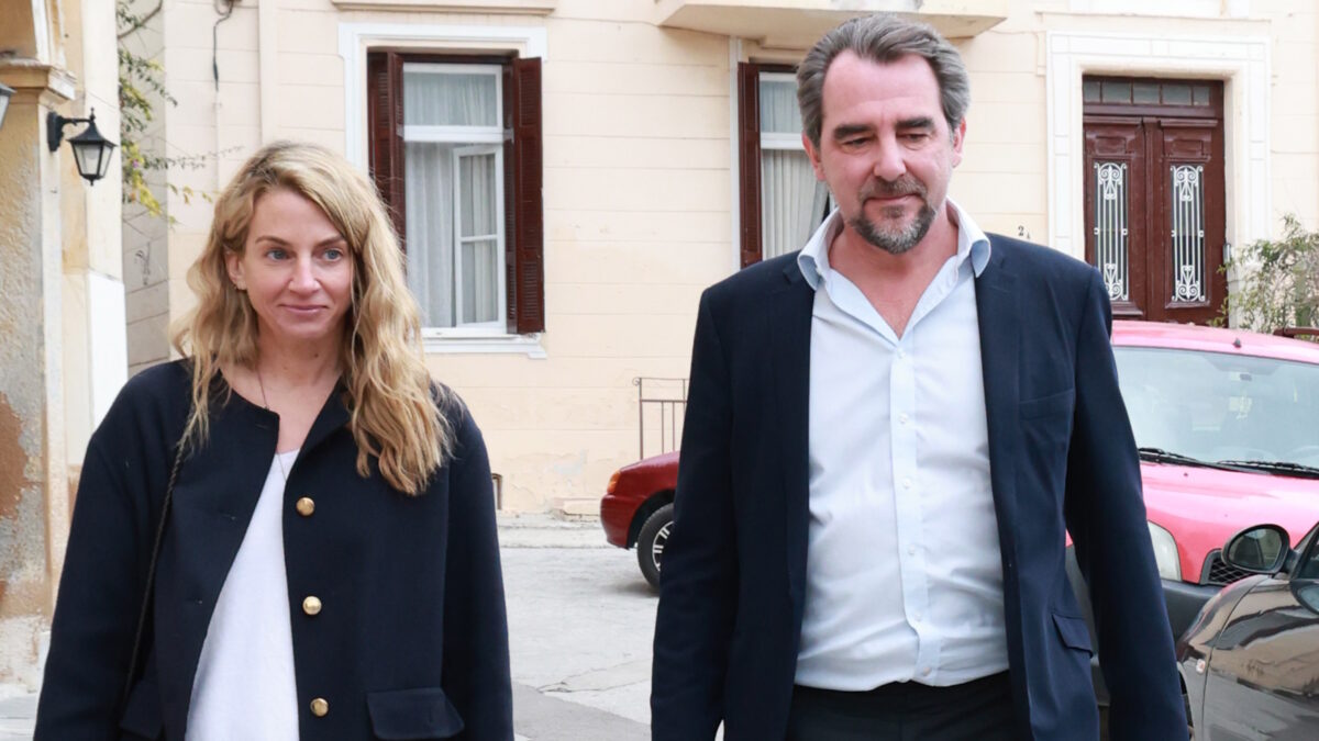 Χρυσή Βαρδινογιάννη και Νικόλαος Ντε Γκρες