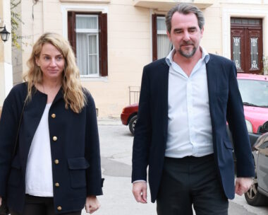 Χρυσή Βαρδινογιάννη και Νικόλαος Ντε Γκρες