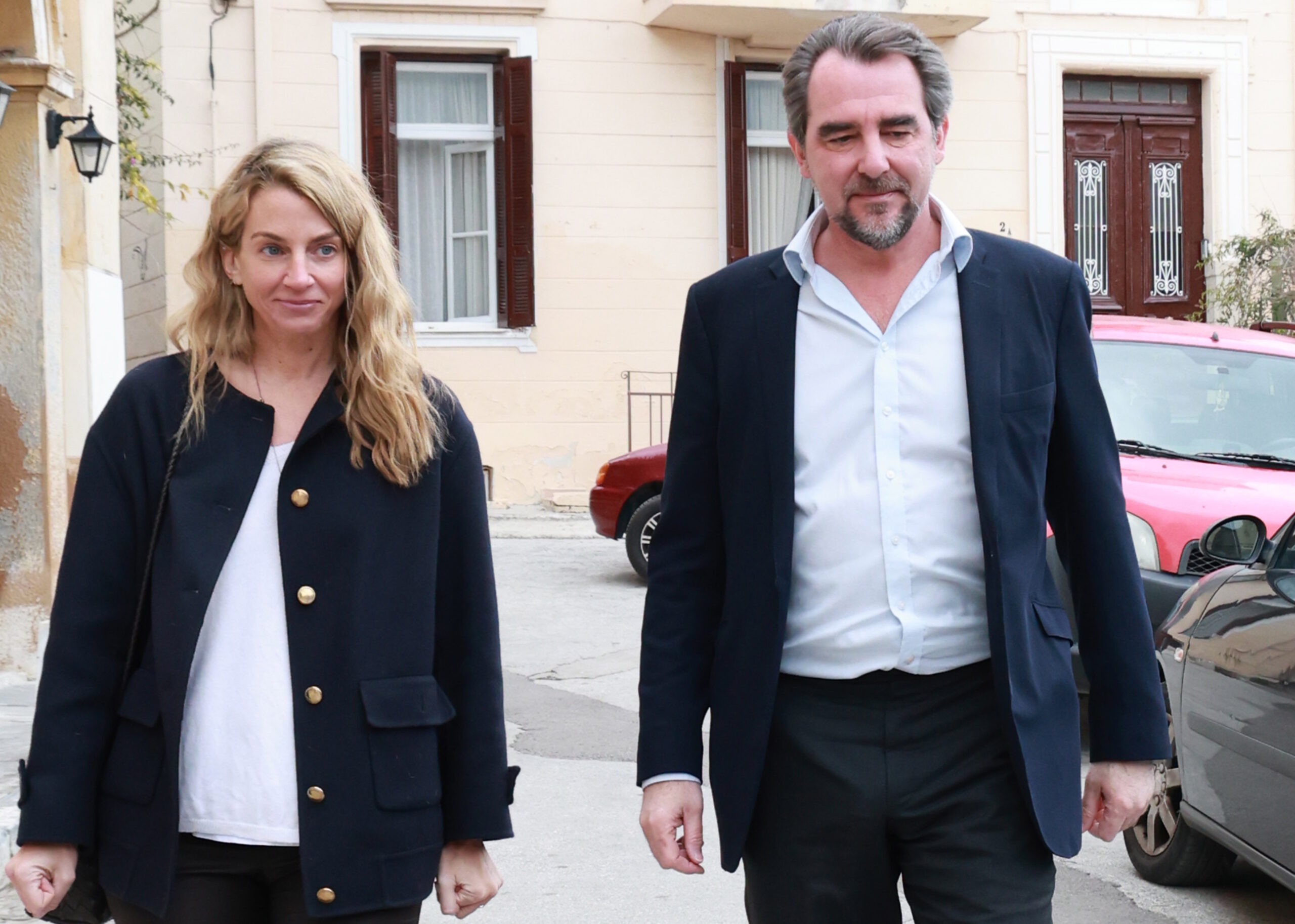 Χρυσή Βαρδινογιάννη και Νικόλαος Ντε Γκρες